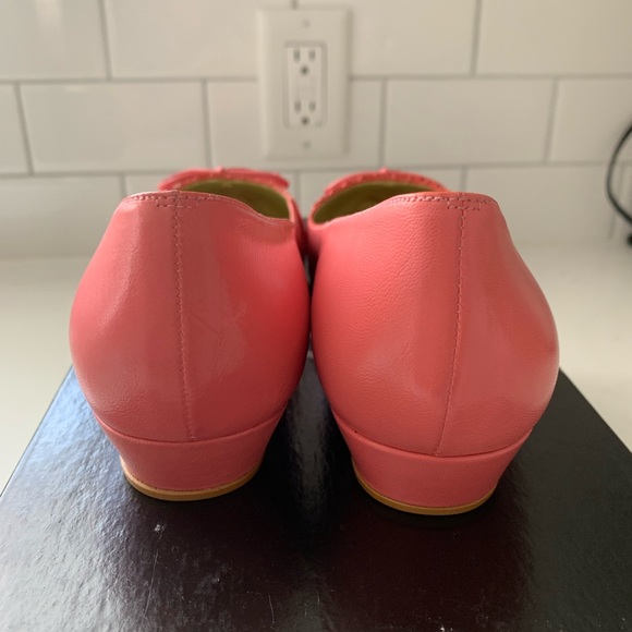 Authentic Delman Valera Flamingo Flats Sz 6 - Picture 3 of 8